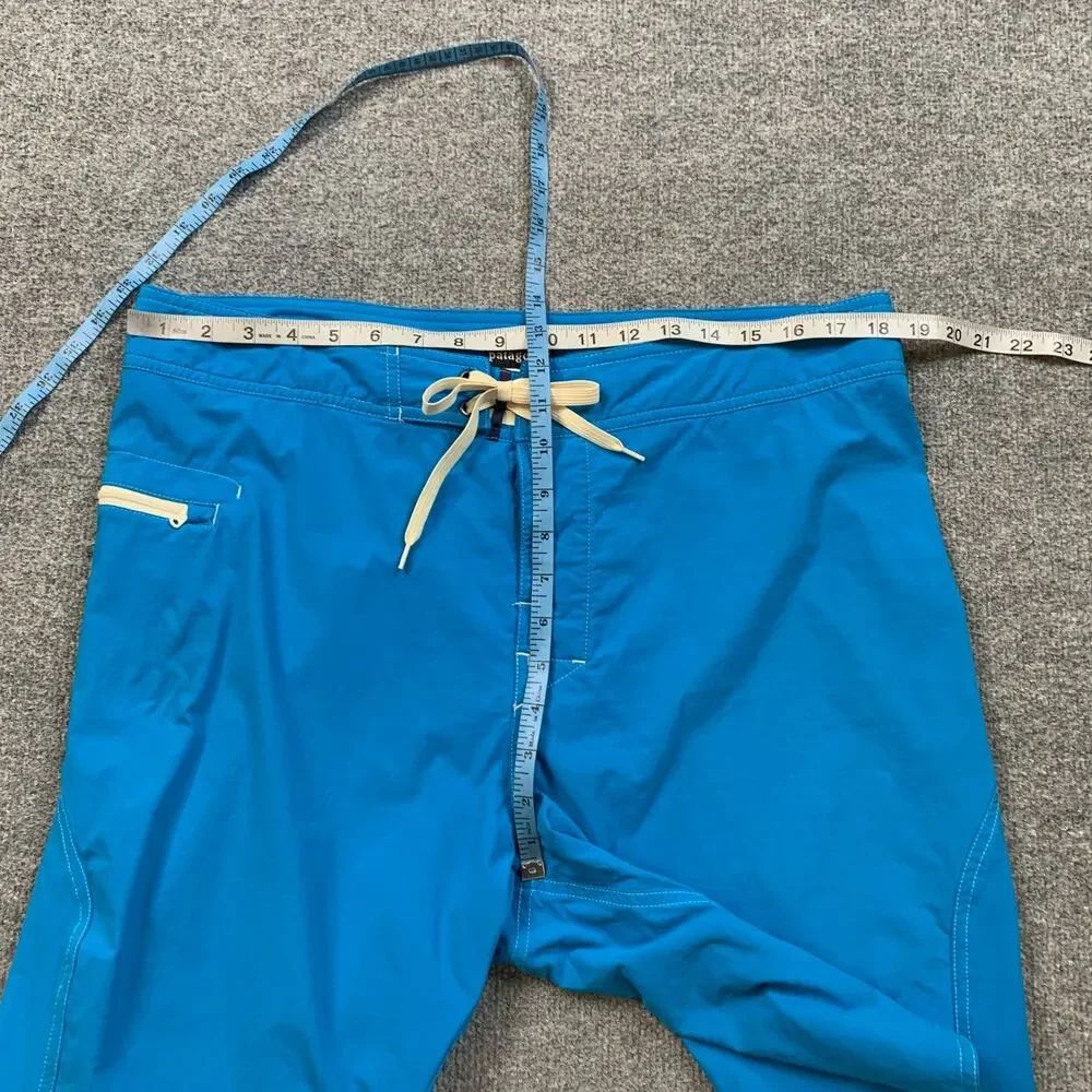 Patagonia Board Shorts Mens 36 Malibu Stretch Wavefarer Surfing Paddling Beach